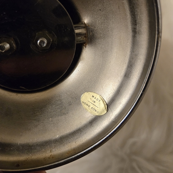 Vintage 3 Tray Tiered Folding Hors d'oeuvres & Deserts Silver Tone Stand - Picture 6 of 11